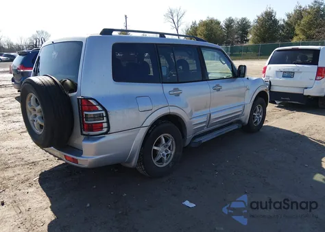 2002 Mitsubishi Montero Limited из США, поврежденный, VIN JA4MW51R72J059595